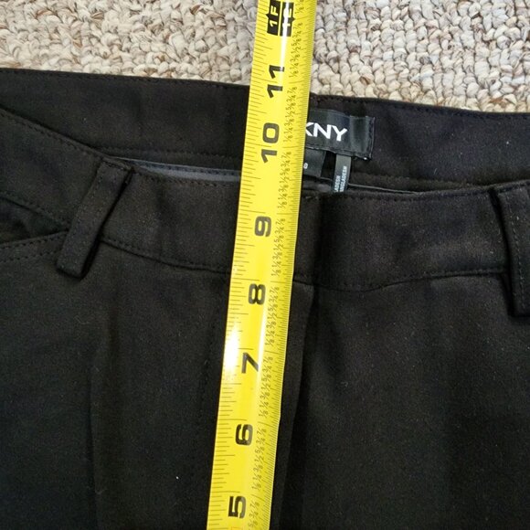 NWT DKNY Women's Dressy Black Pants Size 8 - Picture 8 of 9